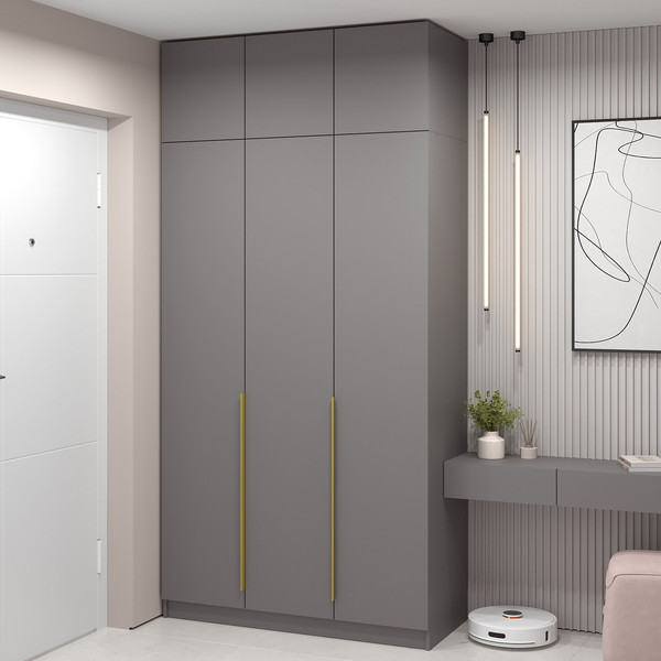 Изображение товара Шкаф Soma Lord Gold 120x240 (серый)