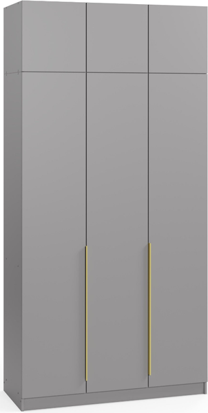 Изображение товара Шкаф Soma Lord Gold 120x240 (серый)