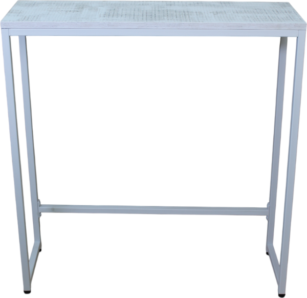 Изображение товара Консольный столик Allerd Rion 25x85 / 2050110200 (белый муар/энигма)