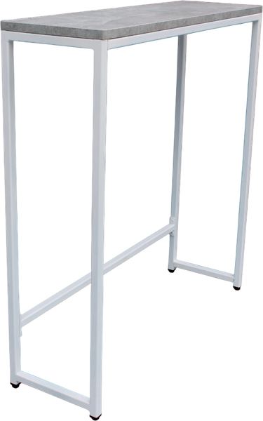 Изображение товара Консольный столик Allerd Rion 25x85 / 2050110500 (белый муар/бетон)