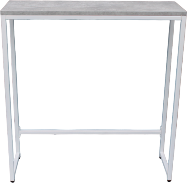 Изображение товара Консольный столик Allerd Rion 25x85 / 2050110500 (белый муар/бетон)