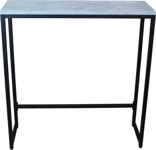 Изображение товара Консольный столик Allerd Rion 25x85 / 2050210500 (черный муар/бетон)