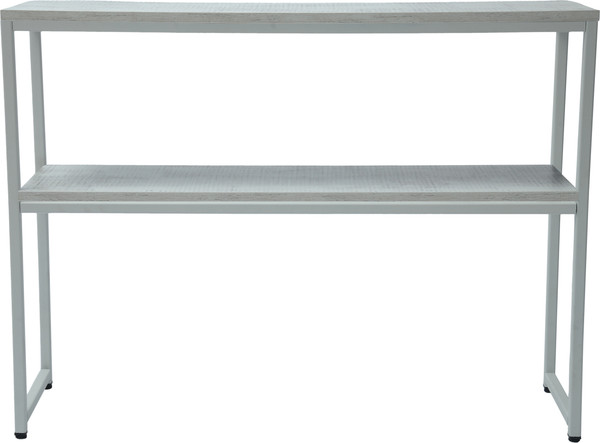 Изображение товара Консольный столик Allerd Rion 30x75 / 2060110200 (белый муар/энигма)