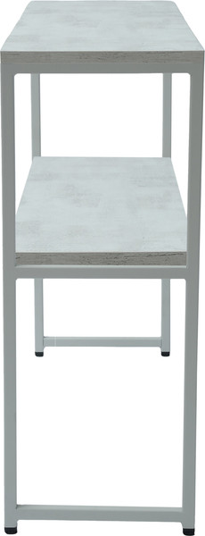 Изображение товара Консольный столик Allerd Rion 30x75 / 2060110200 (белый муар/энигма)