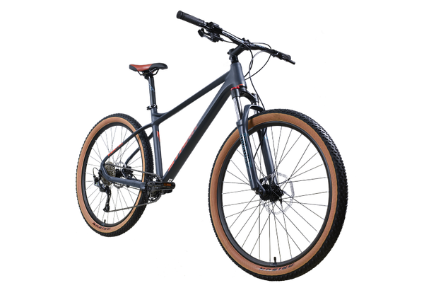 Изображение товара Велосипед STARK 25 Hunter 27.3 (L/19, антрацит матовый/оранжевый металлик)