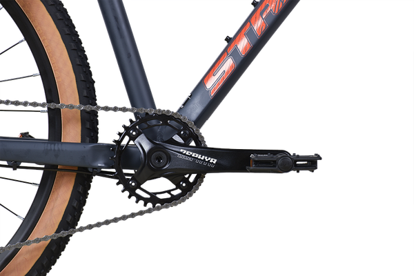 Изображение товара Велосипед STARK 25 Hunter 27.3 (L/19, антрацит матовый/оранжевый металлик)