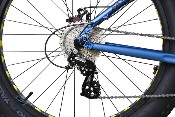 Изображение товара Велосипед STARK Fat 26.2 2025 (S/16, берлинская лазурь/матовый/черный, разобранный, в коробке)