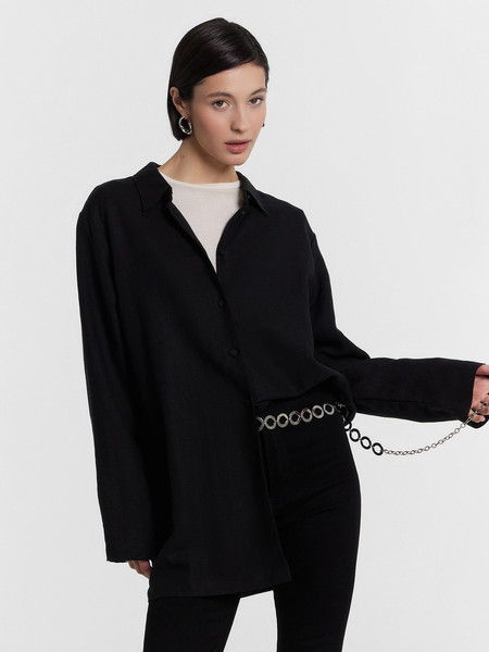 Изображение товара Рубашка Mark Formelle 122854/1 (р.170-92-98, черный)