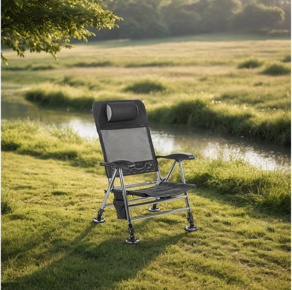 Изображение товара Кресло складное Coyote HYK001 (черный/серый)