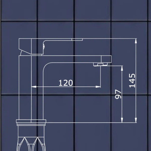 Изображение товара Смеситель Vieir V283511S