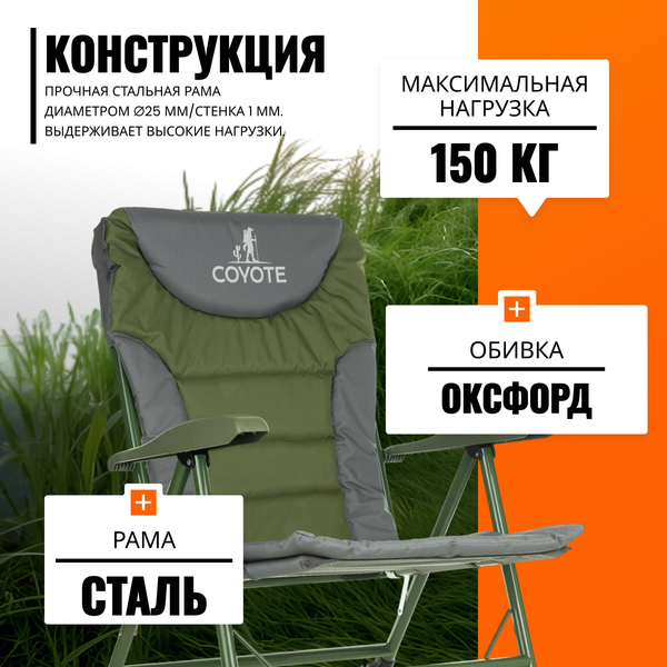 Изображение товара Кресло складное Coyote TOS 12