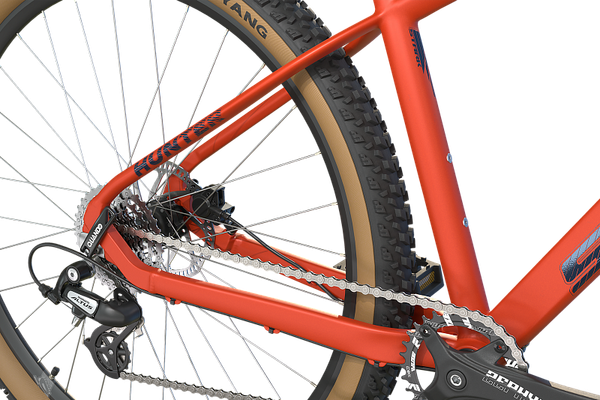 Изображение товара Велосипед STARK 25 Hunter 29.2 (L/19, оранжевый матовый/грозовой, разобранный, в коробке)