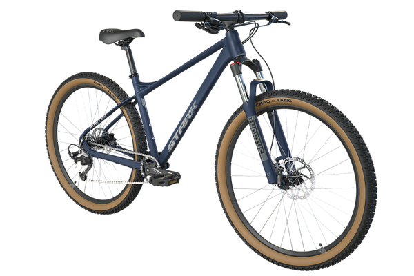 Изображение товара Велосипед STARK 25 Hunter 29.3 (M/17.5, грозовой матовый/серебристый металлик)