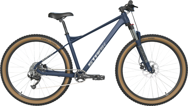 Изображение товара Велосипед STARK 25 Hunter 29.3 (M/17.5, грозовой матовый/серебристый металлик)