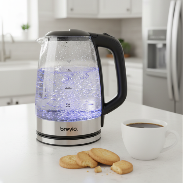 Изображение товара Электрочайник Brevio Glass Kettle BV8008 (черный)
