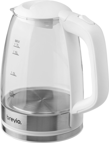 Изображение товара Электрочайник Brevio Glass Kettle BV8008 (белый)