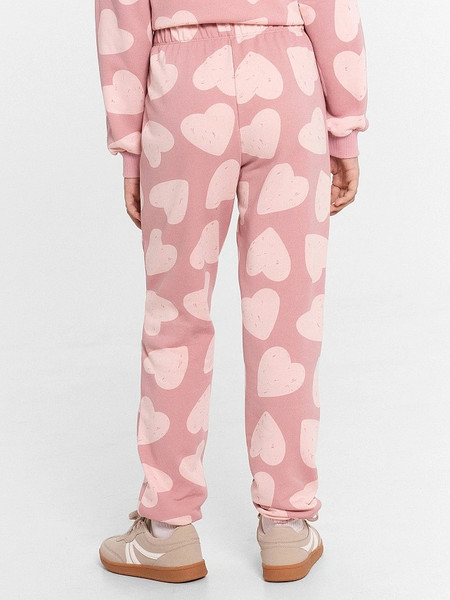 Изображение товара Штаны детские Mark Formelle 187834 (р.104-56, сердечки на пыльно-розовом)