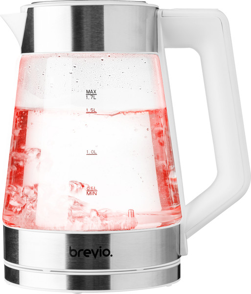 Изображение товара Электрочайник Brevio Glass Kettle BV8060 (белый)