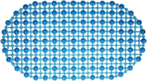 Изображение товара Коврик на присосках Вилина Комфорт (36x65, синий)