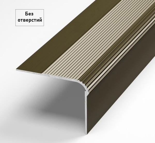 Изображение товара Порог Profiling Угловой ПР-55x30 (1.8м, бронза)