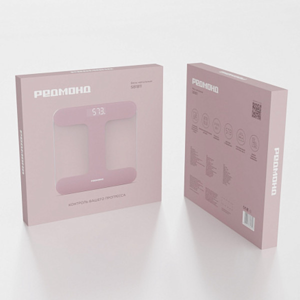 Изображение товара Напольные весы электронные Redmond SB1811 (розовый)