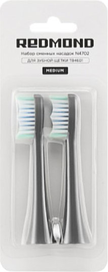 Изображение товара Набор насадок для зубной щетки Redmond N4702 / TB4601 (серый)