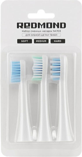 Изображение товара Набор насадок для зубной щетки Redmond N4703 / TB4601 (белый)