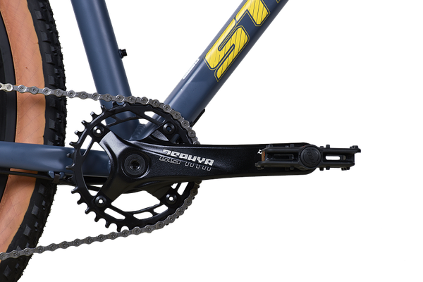 Изображение товара Велосипед STARK Router 29.3 2025 (L/20, сине-серый матовый/теплый желтый, разобранный, в коробке)