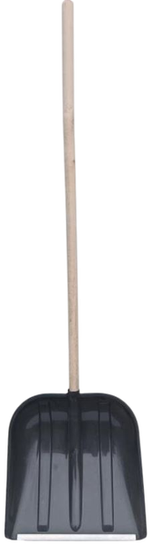 Изображение товара Лопата для уборки снега Агростройлидер №10 СНЕГ-01.27/компбезV (с планкой и черенком)