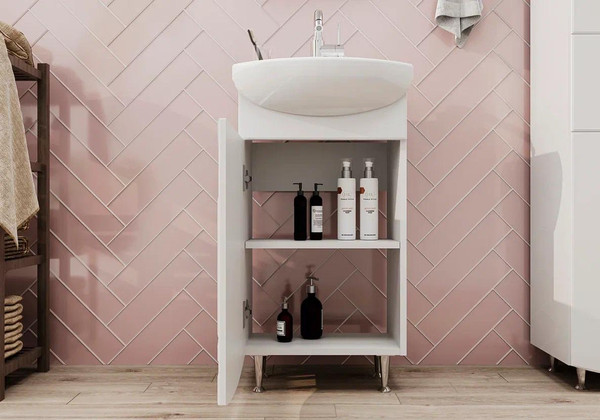 Изображение товара Тумба с умывальником Volna Adel 45.1D Азов 45 (напольная)