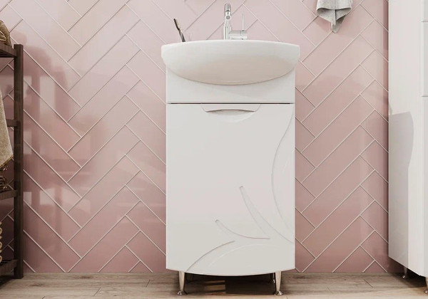 Изображение товара Тумба с умывальником Volna Adel 45.1D Азов 45 (напольная)