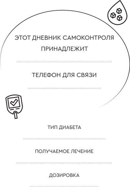 Изображение товара Книга АСТ Сахар-контроль. Диабетический дневник (9785171683658)