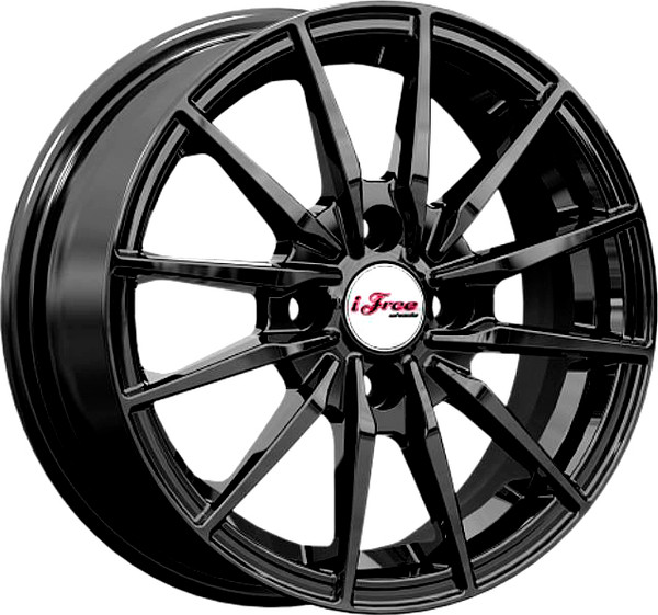 Изображение товара Литой диск iFree Финчер (KC1119) 14x5.5" 4x98мм DIA 58.5мм ET 35мм BK