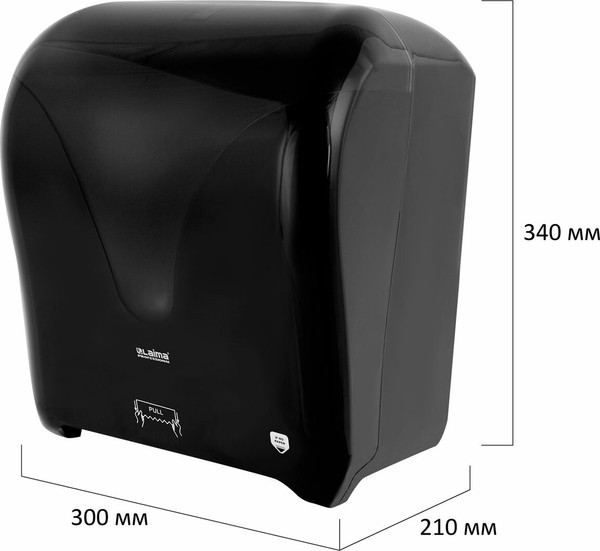 Изображение товара Диспенсер Laima Extra Professional / 609476 (черный)