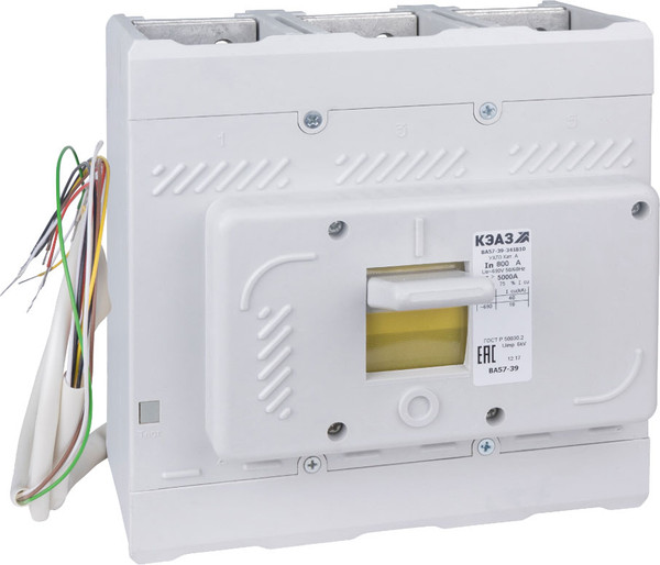 Изображение товара Выключатель автоматический КЭАЗ 800А 2500Im ВА57-39-341810 УХЛ3 / 285245