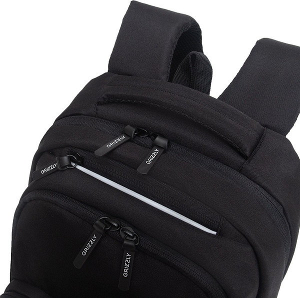 Изображение товара Рюкзак Grizzly RU-530-5 (черный/белый)