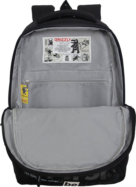 Изображение товара Рюкзак Grizzly RU-530-5 (черный/белый)