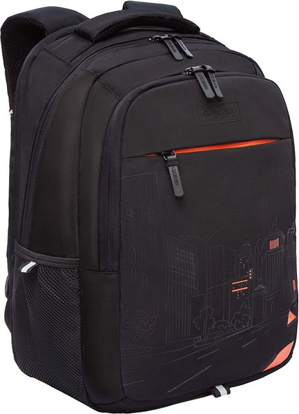 Изображение товара Рюкзак Grizzly RU-532-2 (черный/оранжевый)