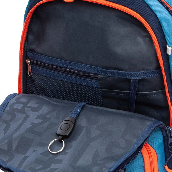 Изображение товара Школьный рюкзак Grizzly RB-553-1 (синий/голубой)