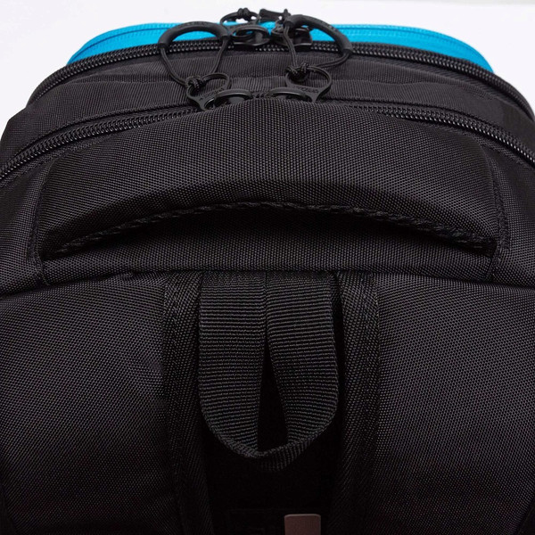 Изображение товара Школьный рюкзак Grizzly RB-553-2 (черный/голубой)