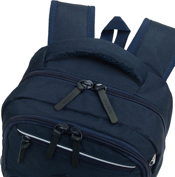 Изображение товара Школьный рюкзак Grizzly RB-554-4 (синий)