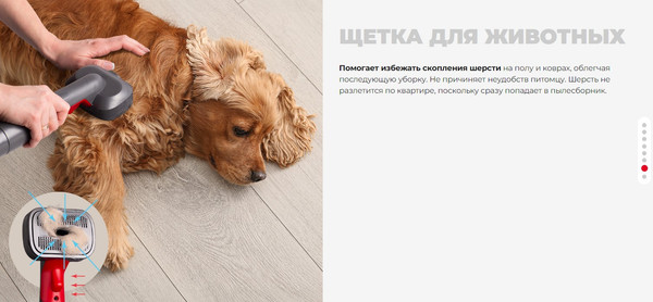 Изображение товара Вертикальный пылесос Redmond VH1319 (серый)