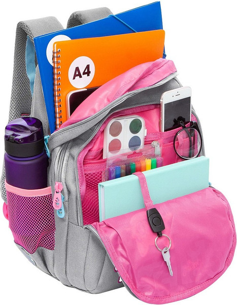 Изображение товара Школьный рюкзак Grizzly RG-561-1 (серый)