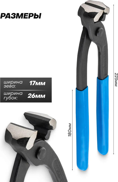 Изображение товара Клещи торцевые Forsage F-6971225