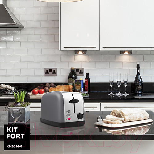 Изображение товара Тостер Kitfort KT-2014-6 (графит)