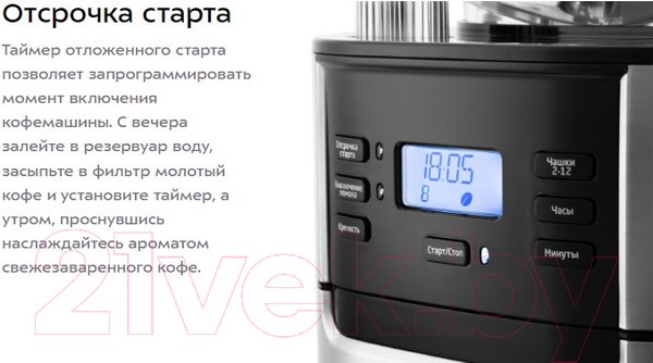Изображение товара Кофемашина Kitfort KT-720