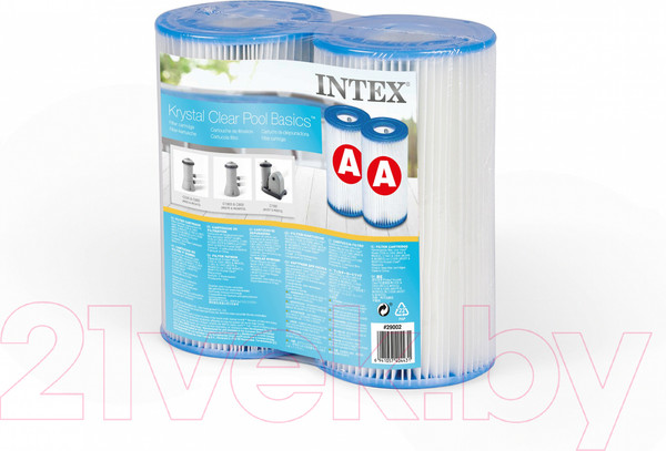 Изображение товара Фильтр-картридж тип А Intex 29002 (2шт)