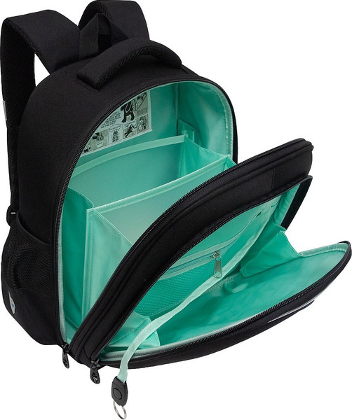 Изображение товара Школьный рюкзак Grizzly RAz-586-6 (черный)