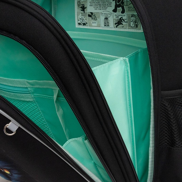 Изображение товара Школьный рюкзак Grizzly RAz-586-6 (черный)