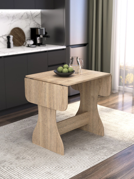 Изображение товара Обеденный стол Артём-Мебель Лея СН 130.05 (дуб экспрессив песочный)